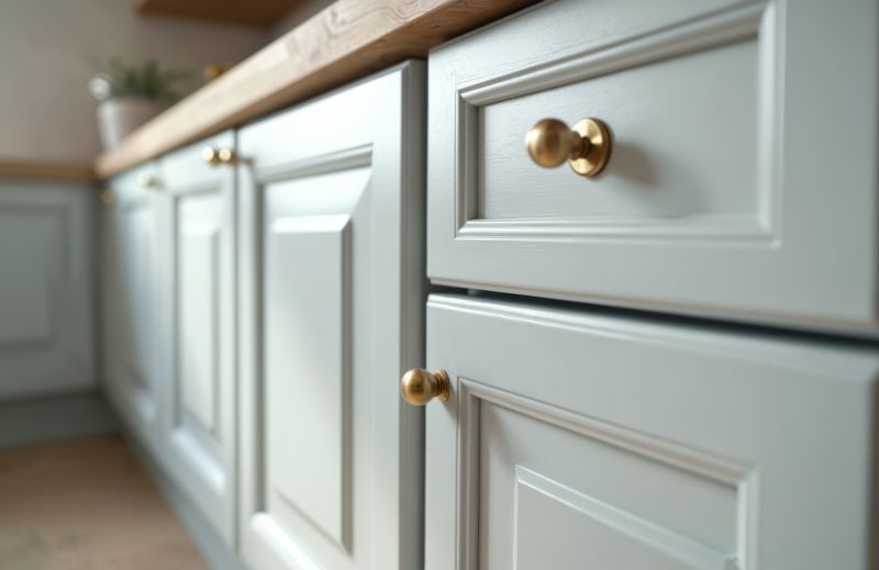 Cherry Cabinet Refacing in Kokomo, IN
