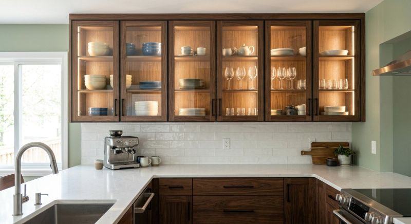 Glazed Cabinets Installation in Muncie, IN