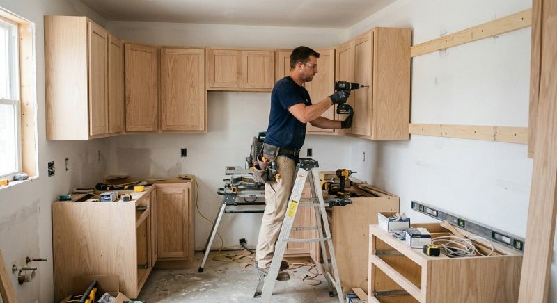 Wall Cabinets Installation in Muncie, IN