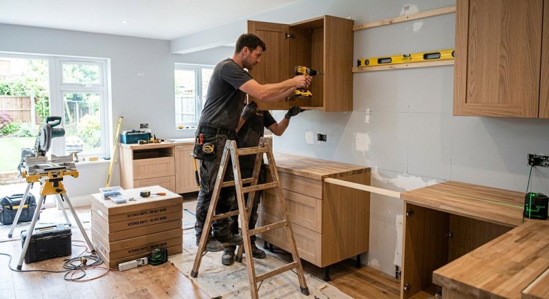 Wood Cabinet Installation in Muncie, IN